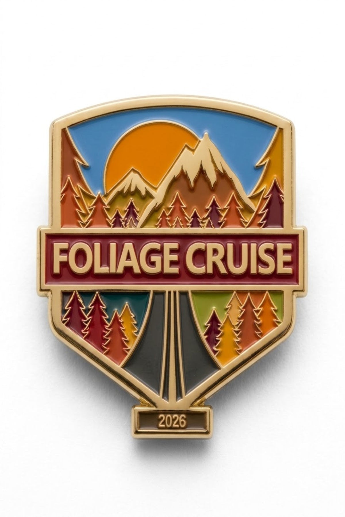 2026 Foliage Cruise Commemorative Pin